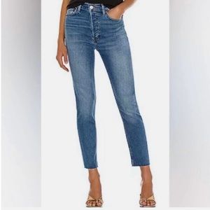 Re/Done Sz 24 Jeans 90s High Rise Ankle Mid 70s wash